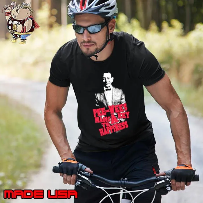 Pee-wee's Magic A Key to Happiness. T-Shirt Unisex