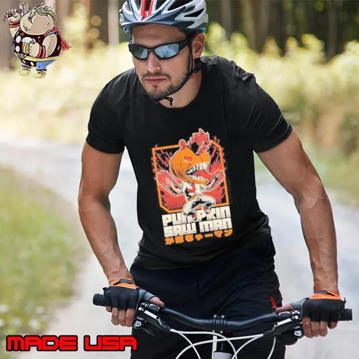 Pumpkin Saw Halloween Chainsaw Man Shirt Unisex