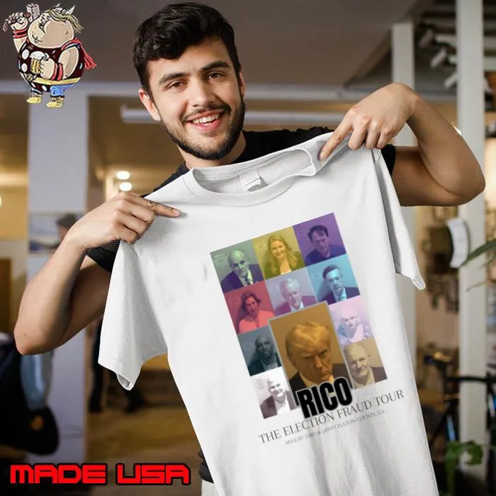 RICO The election fraud tour august 23rd and 24th donald trump T-Shirt Unisex
