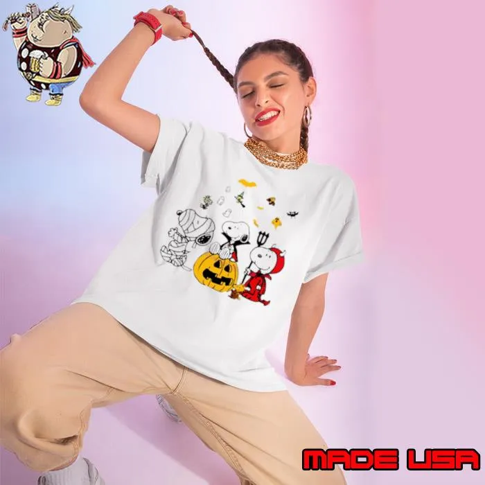 Snoopy and Woodstock Halloween shirt