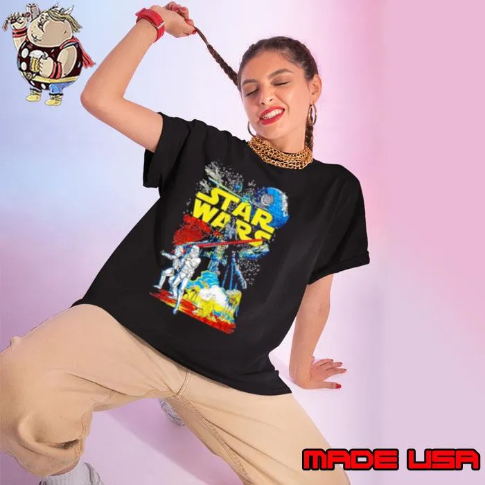 Star Wars Rebel Classic Poster s Ladies tee