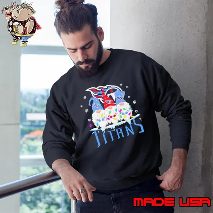 Tennessee Titans Football Gnomes Christmas 2023 s Sweatshirt