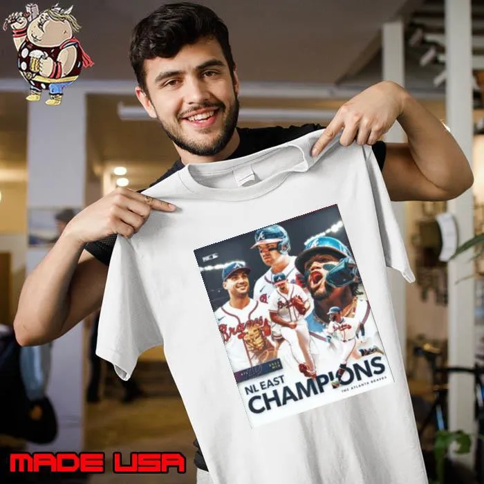 The atlanta braves are nl east champions for the 6th straight season for the a s Unisex