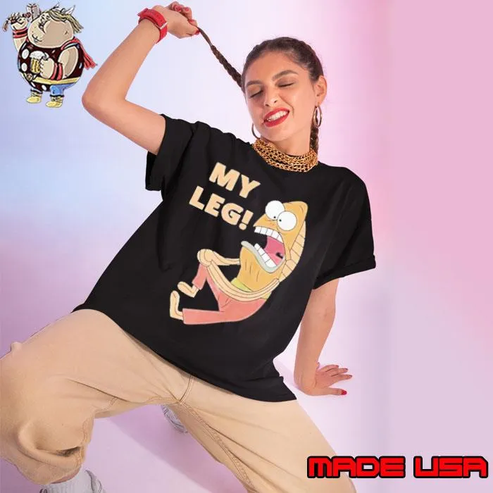 Thebaddestmitch Fred Fish My Leg Shirt Ladies tee