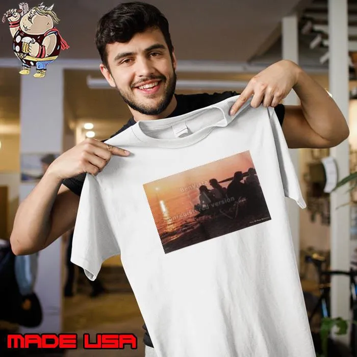 You Must Create Store Ibiza ’89 Sunset Print Shirt Unisex