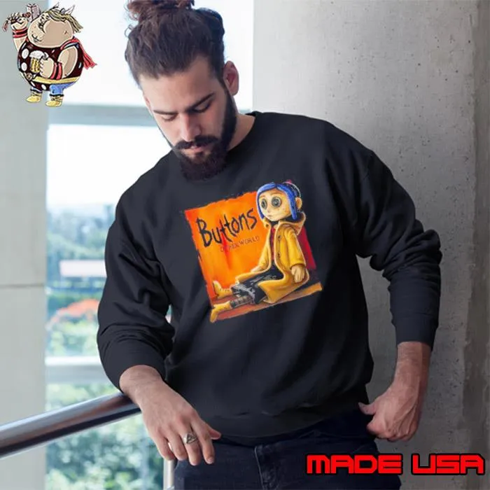 Buttons other world Shirt Sweatshirt