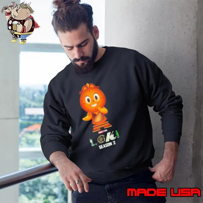 Cogsworth x Miss Minutes Marvel Studios Loki Season 2 Shirt