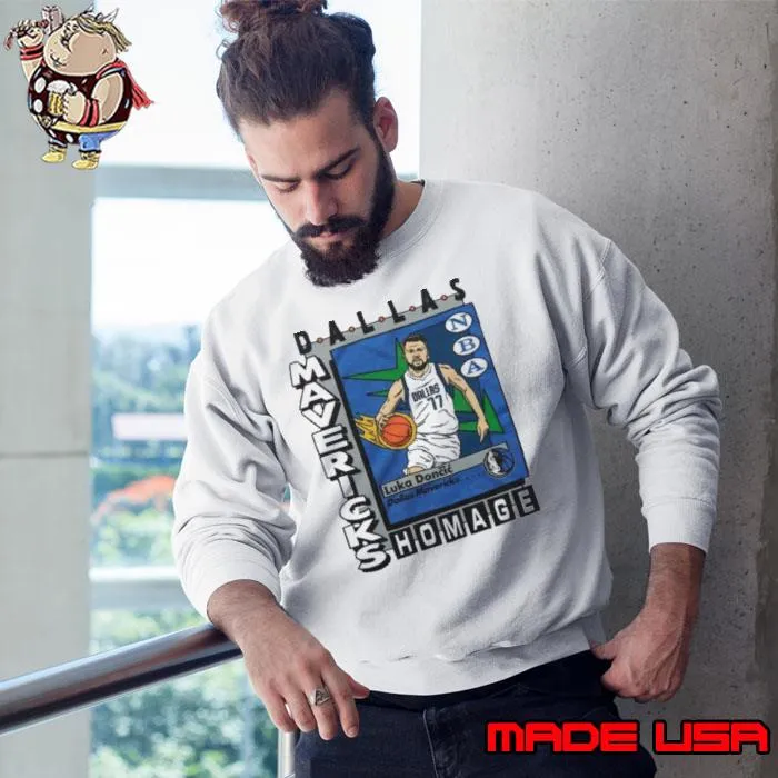 Dallas Mavericks Trading Card Luka Doncic Shirt Sweatshirt