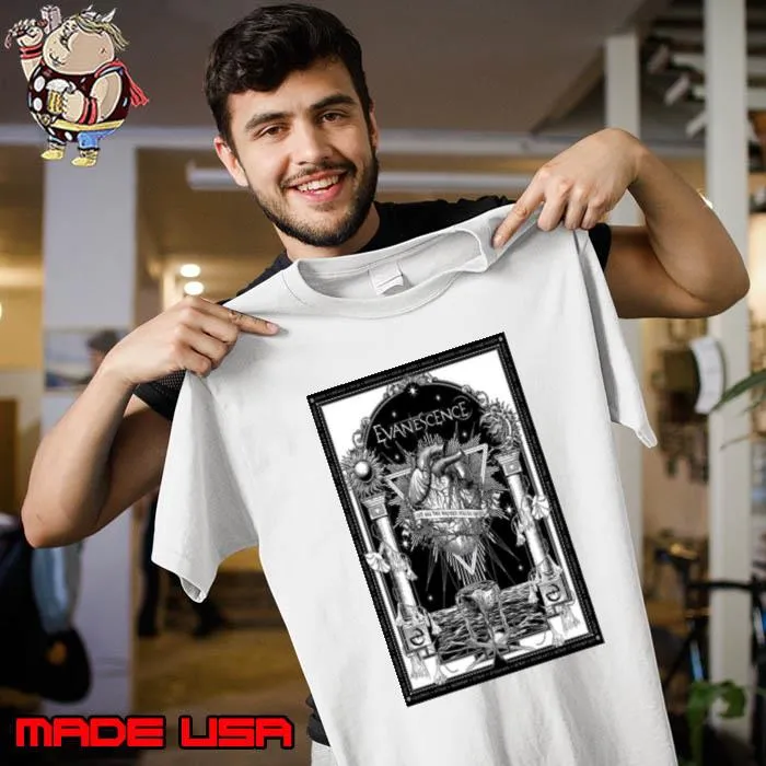 Muse & Evanescence Will Of The People World Tour 2023 Tour Shirt Unisex