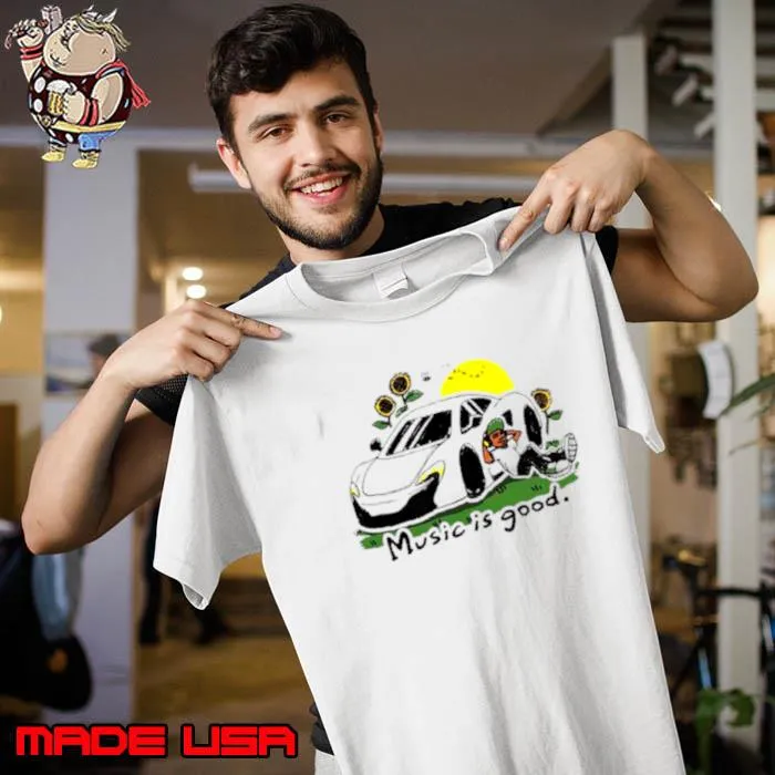 Music is good the flower patch s Unisex