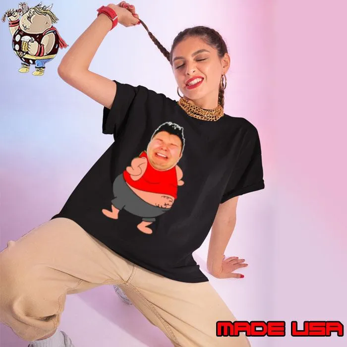 Nikocado chicken graphic colorful shirt