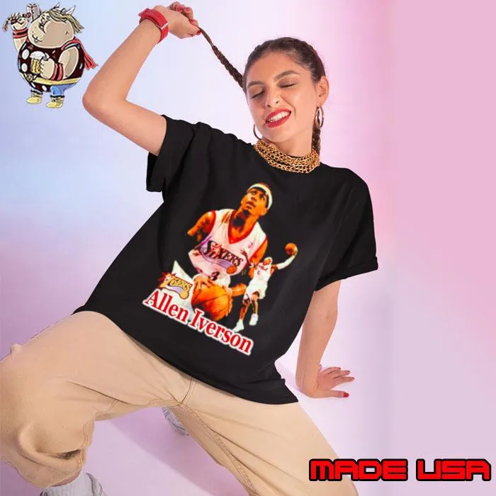 Philadelphia Allen Iverson 76ers vintage 90s shirt