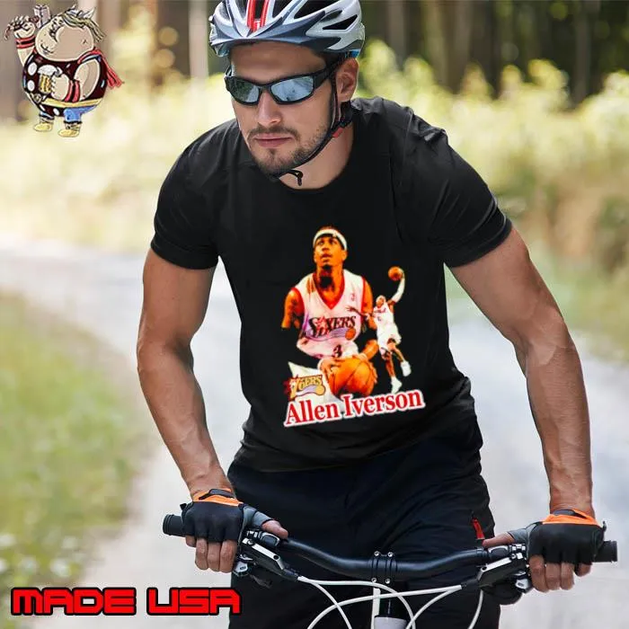 Philadelphia Allen Iverson 76ers vintage 90s s Unisex