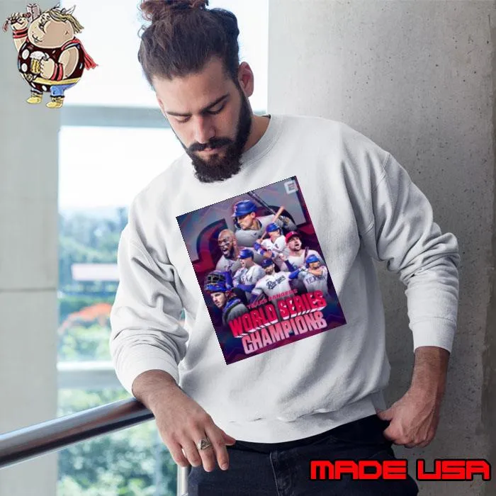 2023 World Series Champions Texas Rangers Team Baseball Shirt Sweatshirt