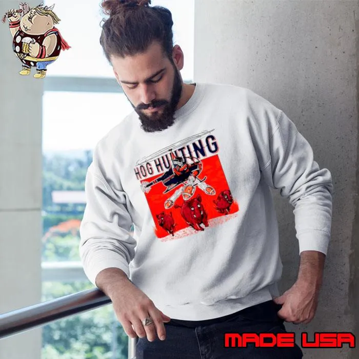 Auburn Tigers vs. Arkansas Razorbacks hog hunting football s Sweatshirt