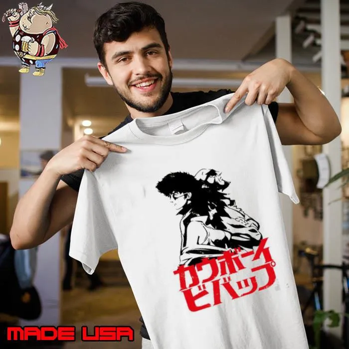 Cowboy Bebop Anime Characters Japanese Style Shirt Unisex