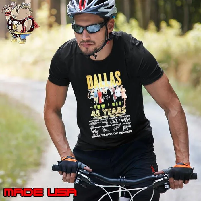 Dallas 45 Years 1978 – 2023 Thank You For The Memories Shirt Unisex