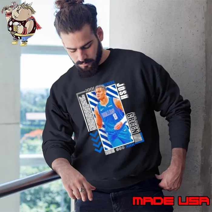 Dallas Mavericks Josh Green Basketball Paper s Sweatshirt