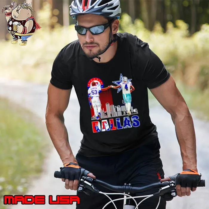 Dallas Texas Rangers Garcia and Dallas Cowboys Prescott City Champion s Unisex
