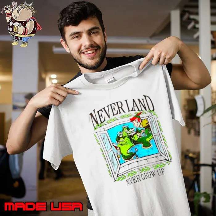 Disney Peter Pan Neverland window s Unisex