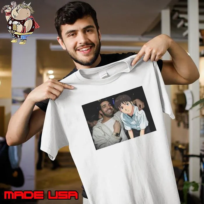 Drake Evangelion Rapper With Shinji Ikari Anime s Unisex