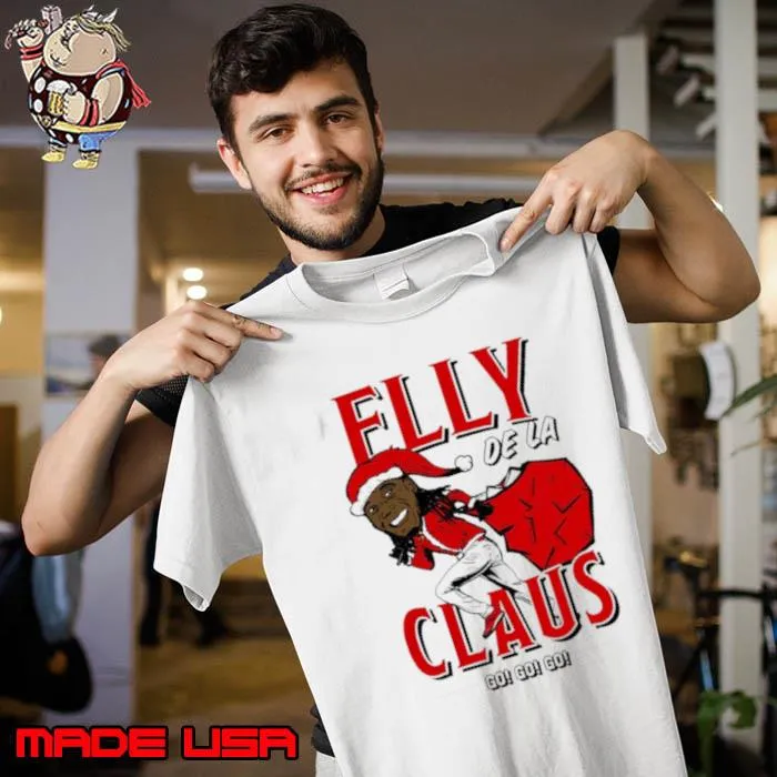 Elly De La Claus baseball funny Christmas s Unisex