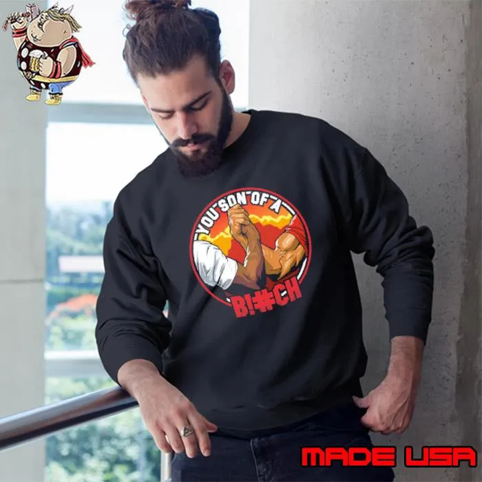 Epic Handshake You son of a b..ch Shirt Sweatshirt