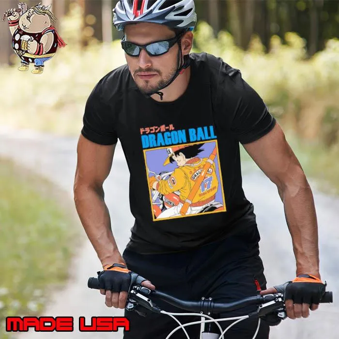 Goku Riding A Motocycle Dragon Ball Shirt Unisex