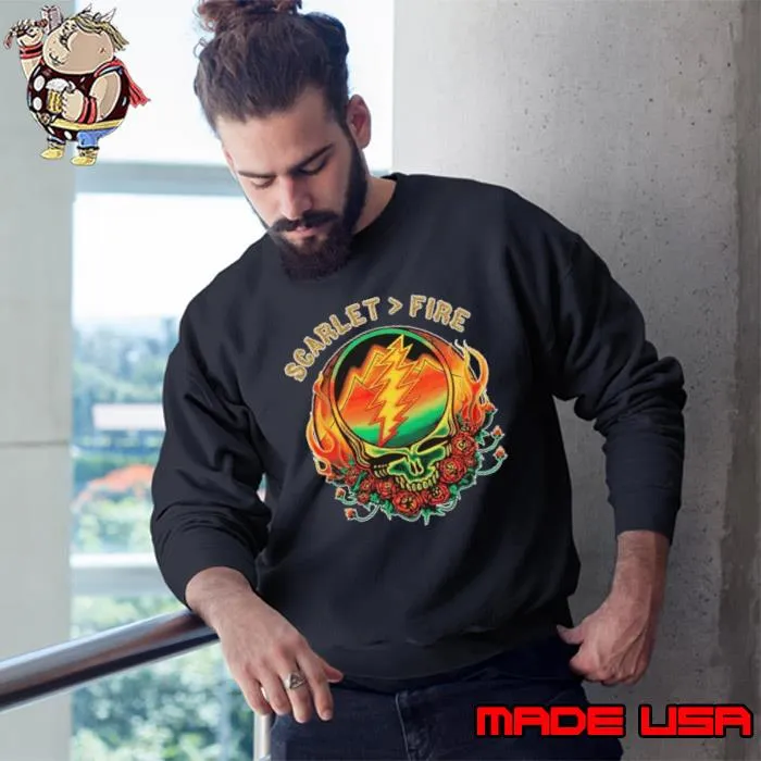 Grateful Dead Scarlet Fire Shirt