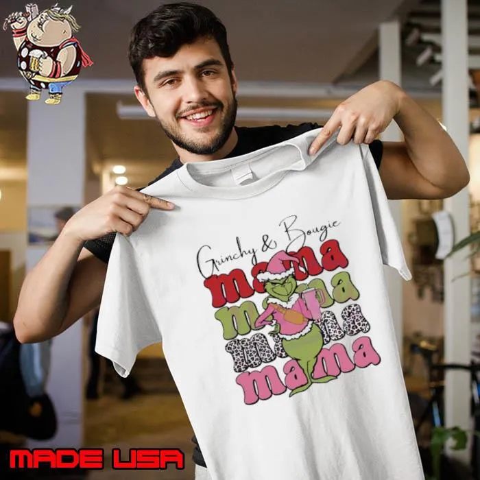 Grinchy And Bougie Mama christmas s Unisex