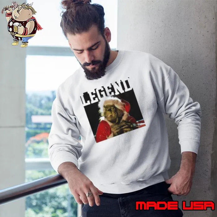 Happy Merry Christmas The Grinch legend character funny 2023 s Sweatshirt