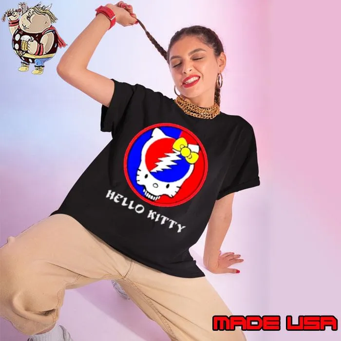 Hello Kitty Grateful Dead s Ladies tee