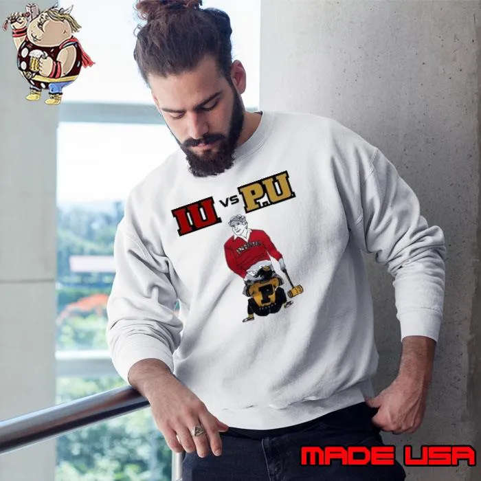 Indiana Edits Iu Vs Pu s Sweatshirt
