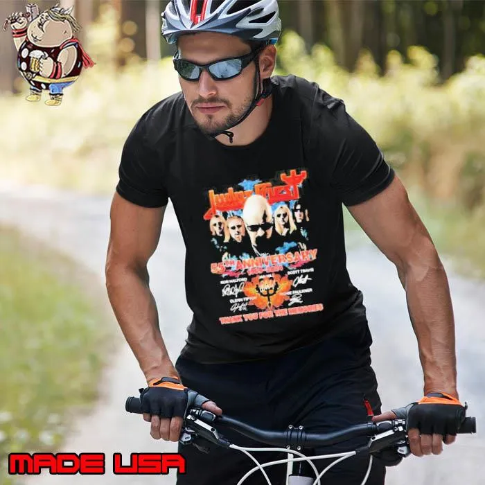 Judas Priest 55th Anniversary 1969 – 2024 Thank You For The Memories Shirt Unisex
