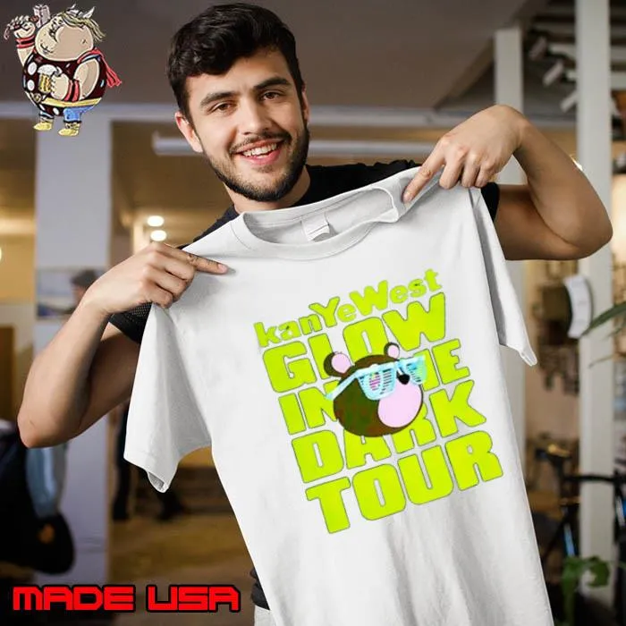 Kanye West takashi glow in the dark tour s Unisex
