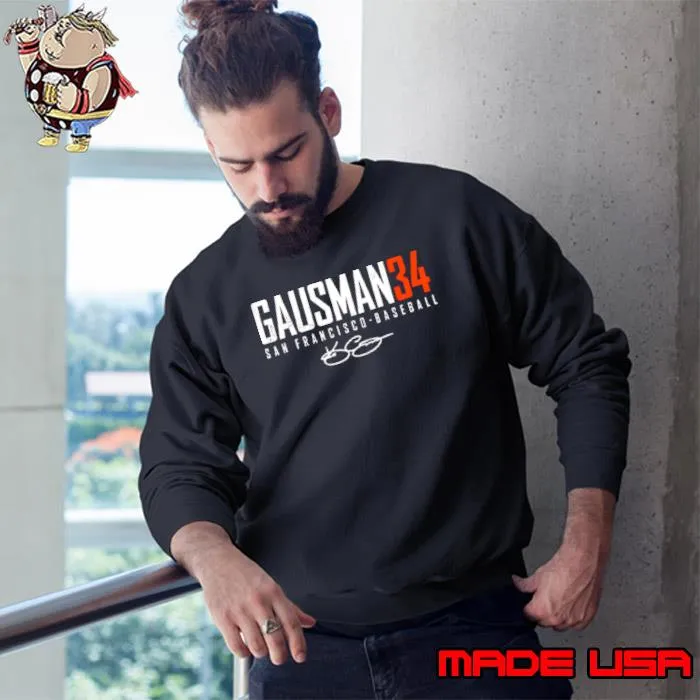 Kevin Gausman 34 San Francisco Baseball s Sweatshirt