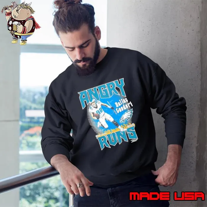 Kyle Brandt Angry Runs Eagles Dallas Goedert Shirt Sweatshirt