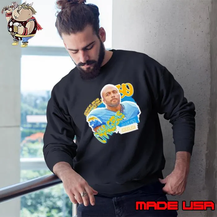 Los Angeles Chargers Austin Ekeler Football Paper s Sweatshirt