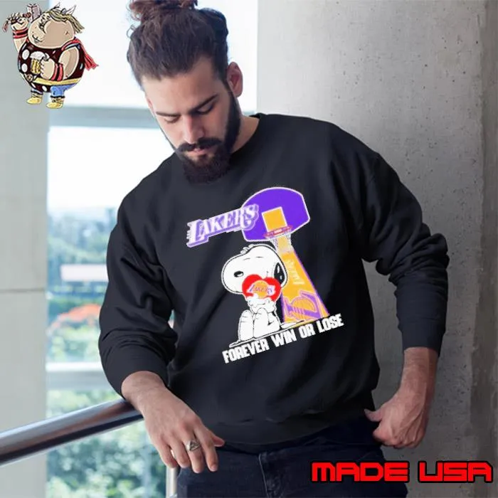 Los Angeles Lakers Forever Win Or Lose 2023 Shirt Sweatshirt
