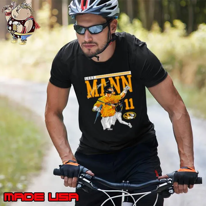 Luke Mann Missouri NCAA Baseball Shirt Unisex