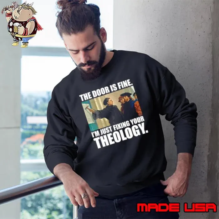 Martin Luther 95 Theses Meme Painting Reformation Day s Sweatshirt