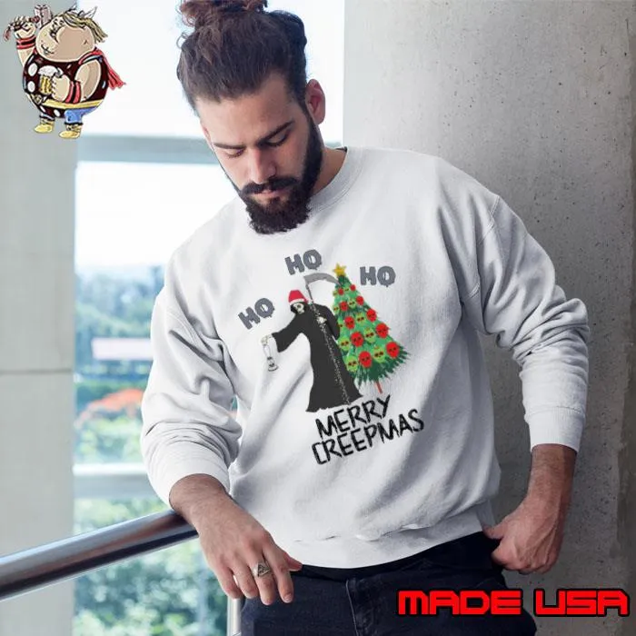 Merry Creepmas Christmas Shirt Sweatshirt