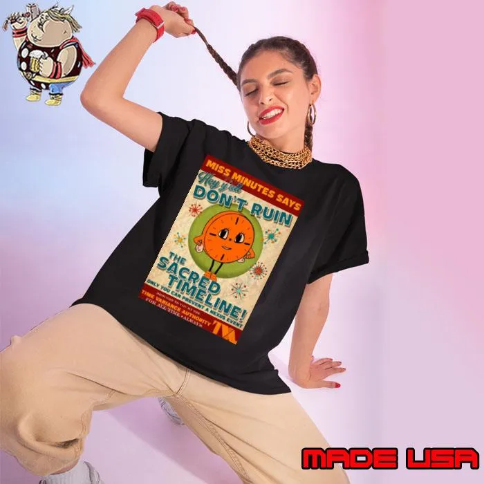 Miss Minutes Tva Retro Propaganda Shirt