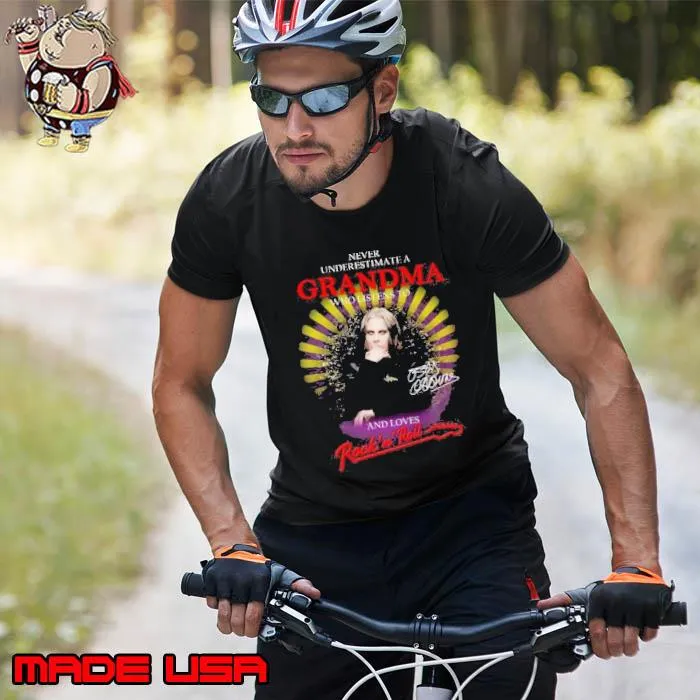 Never Underestimate a Grandma who listens to and loves Rock ‘n’ Roll signature s Unisex