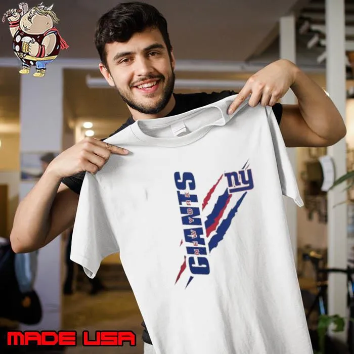 New york giants starter color scratch logo Shirt Unisex
