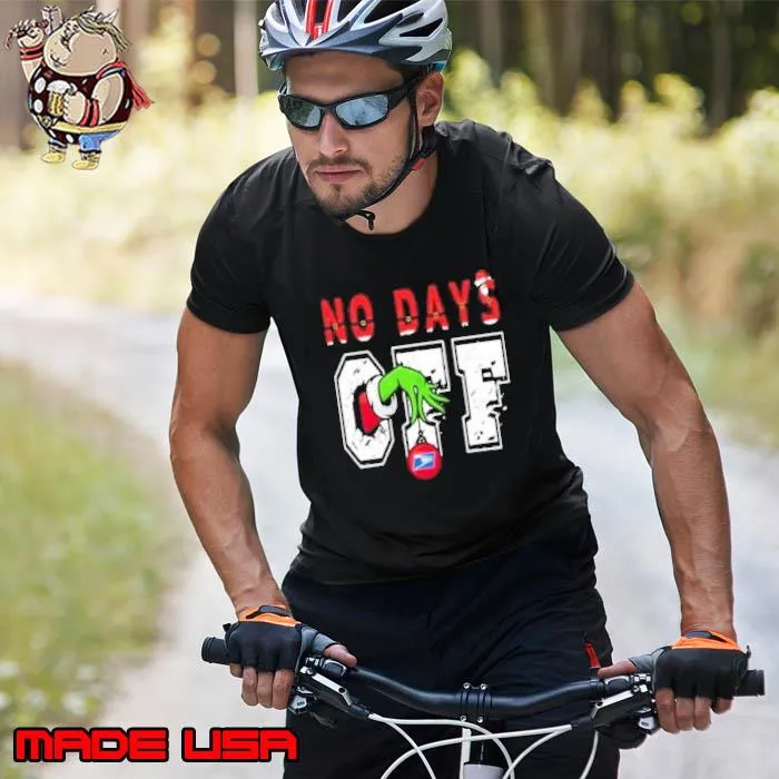 No days off Grinch hand USPS s Unisex