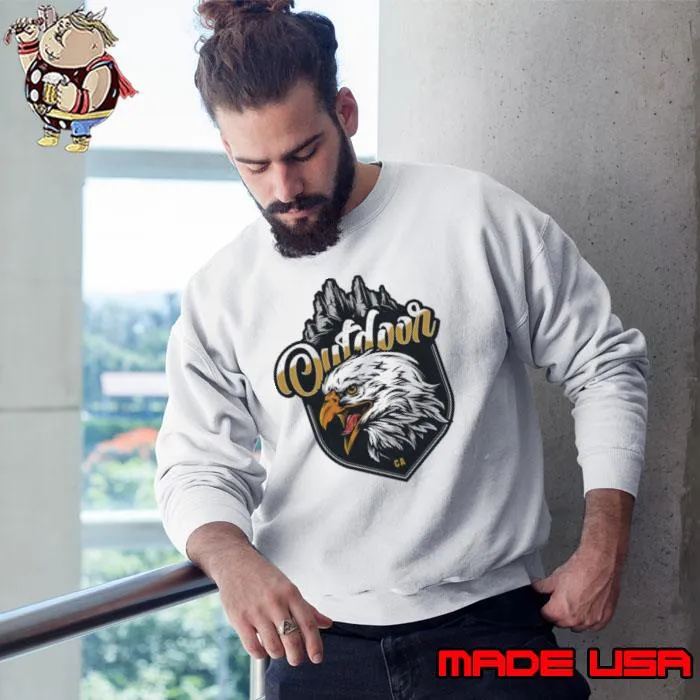 Outdoor 2022 Eagle Logo Shirt Sweatshirt