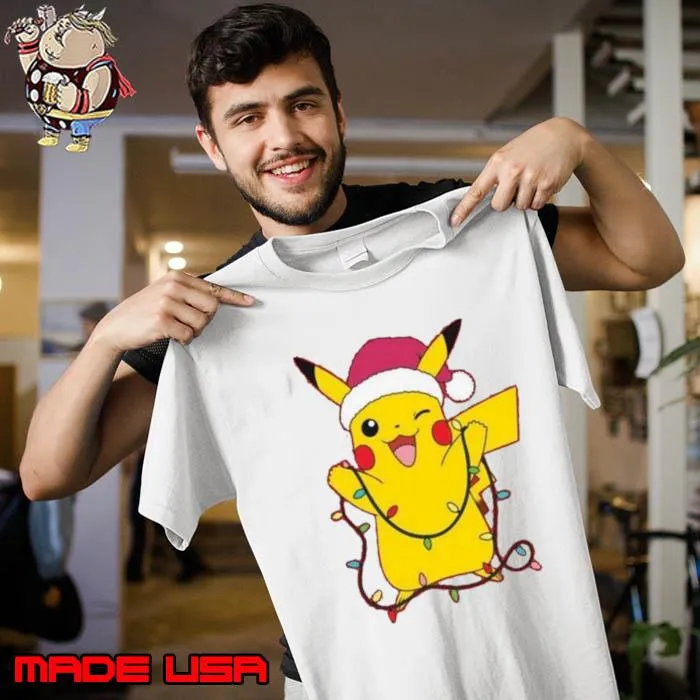 Pokemon Pikachu Christmas 2023 s Unisex