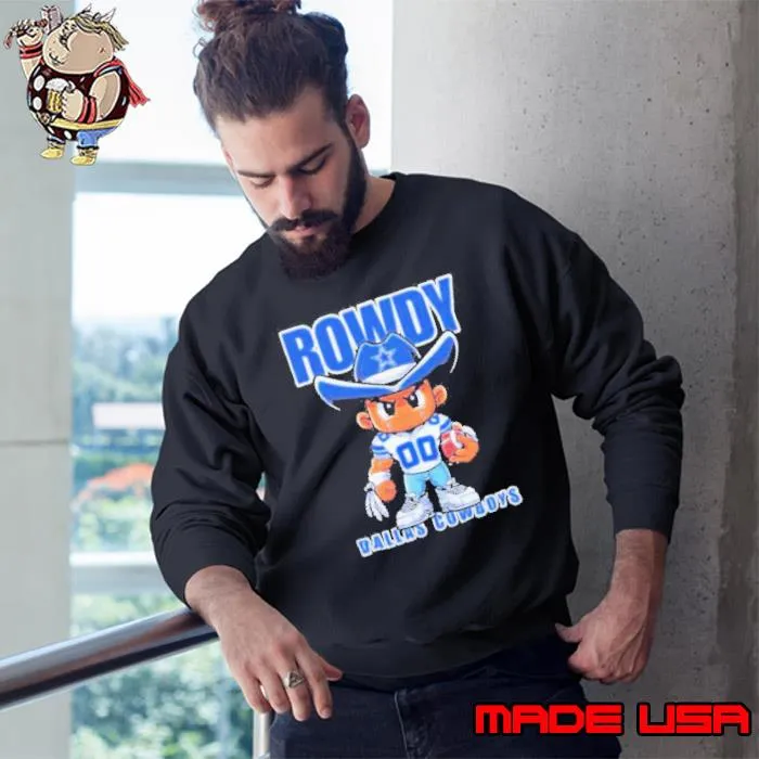 Rowdy Dallas Cowboys kids shirt