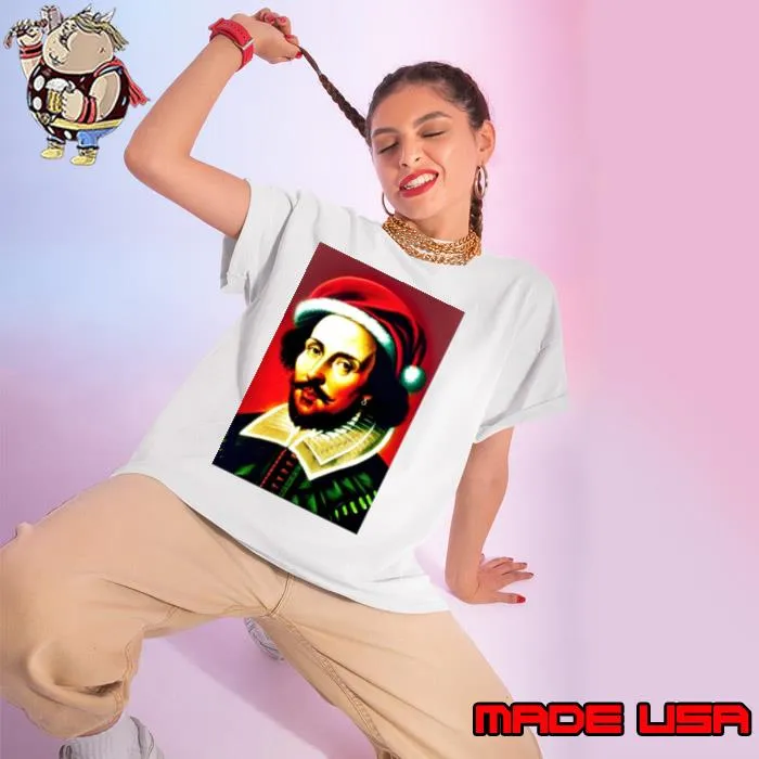 Santa Shakespeare Celebrity Christmas shirt